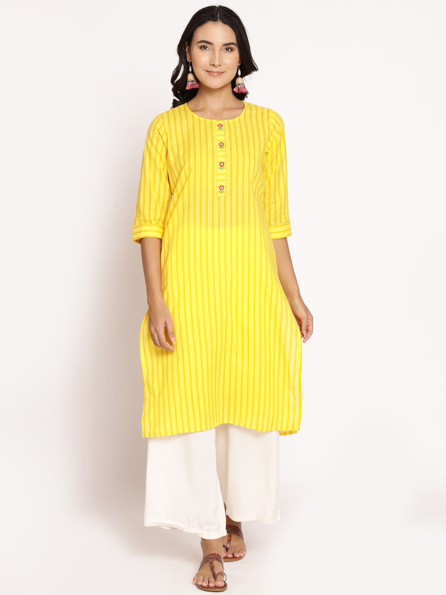 Kadlee Lemon Chanderi Viscose Designer Readymade For Festival Wear  Collection